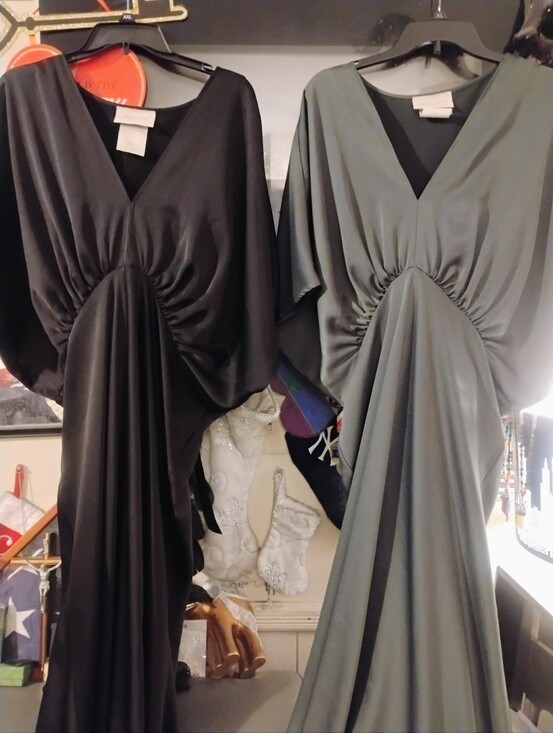 BHLDN Dresses & Skirts - 2 Women's plus Size BHLDN Maxi Dresses/ Gowns 1 Black And 1 Green U.S. Size 22